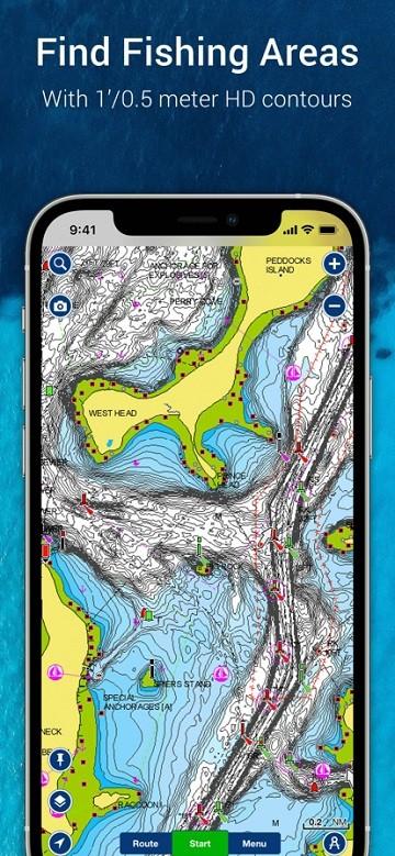 navionics boating电子海图软件下载,boating,海上app,航海app